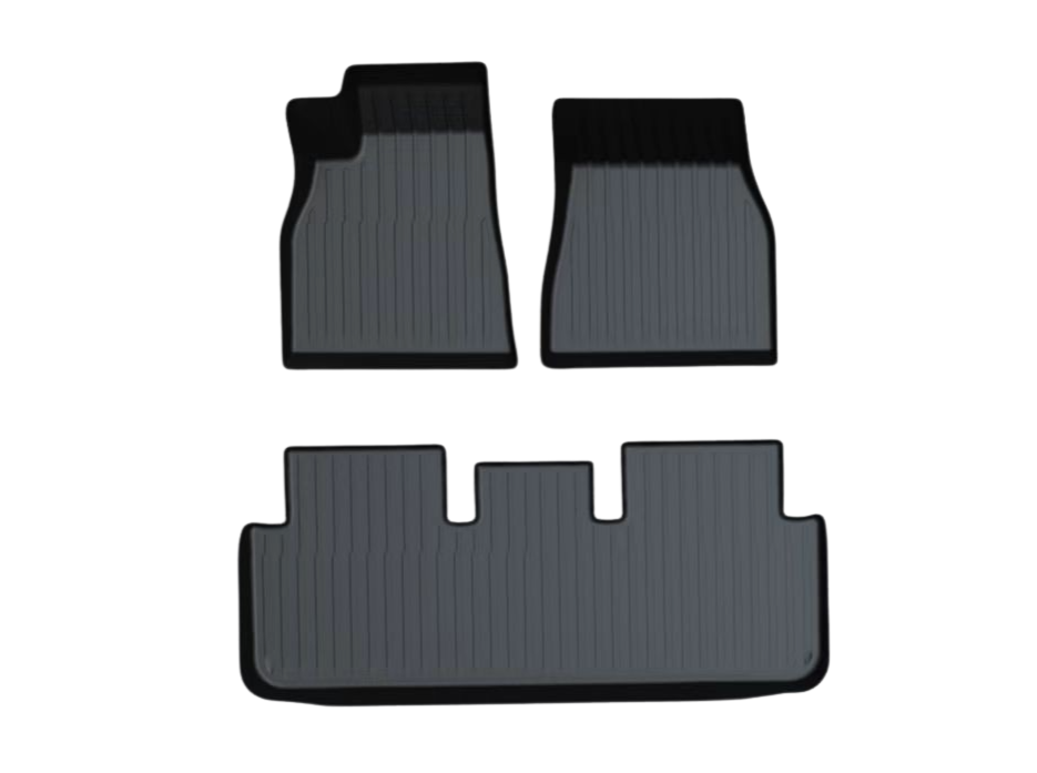 Model S 2021-2022: TPO All-weather Floor Mats (3 PCs)