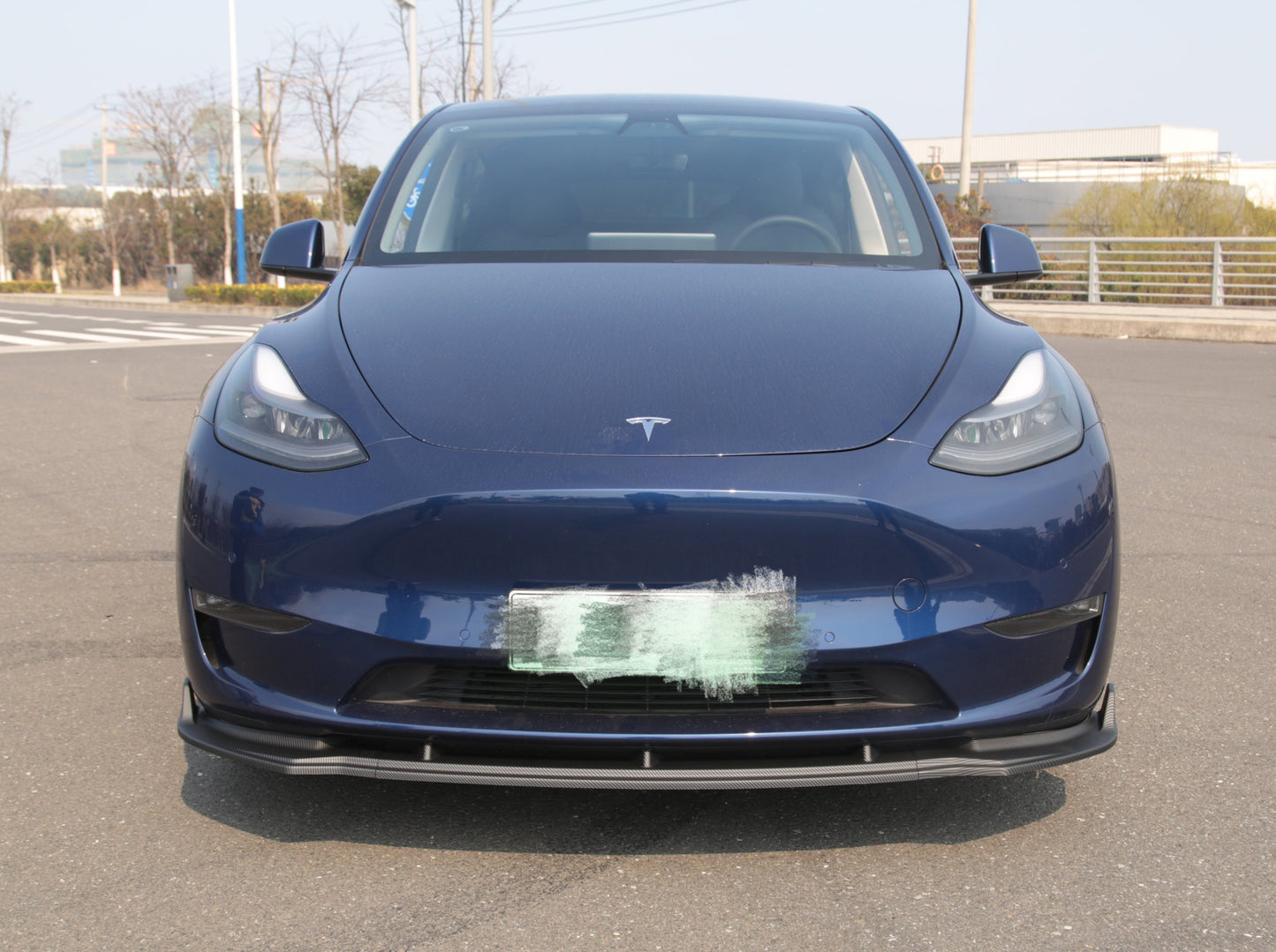 Model Y: Front Air Deflector Lip