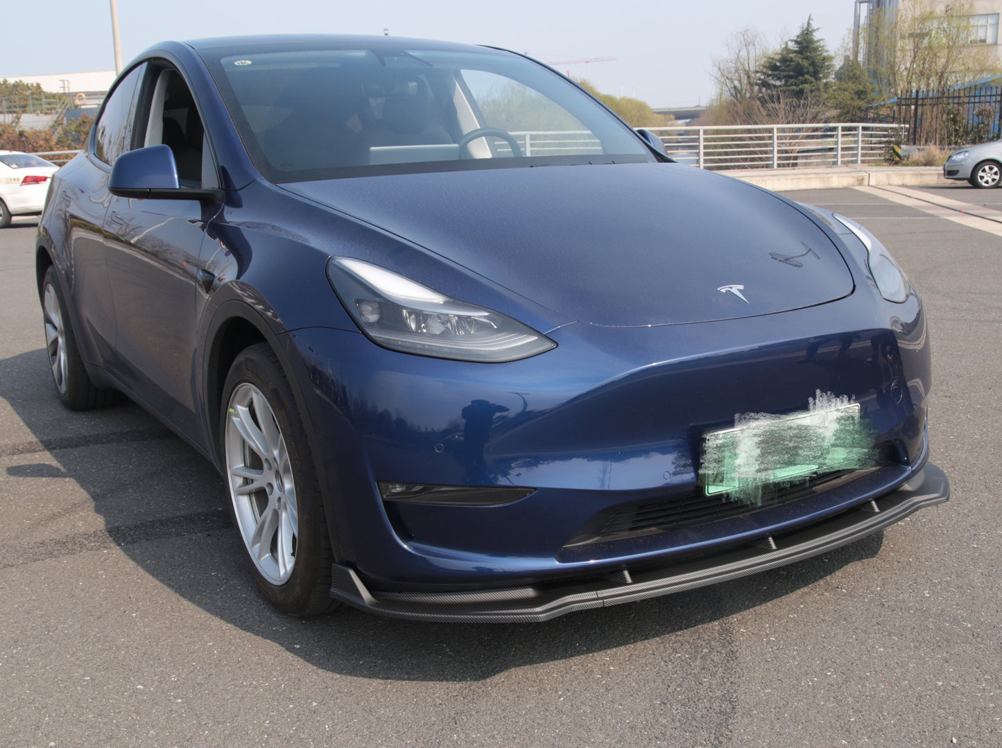 Model Y: Front Air Deflector Lip