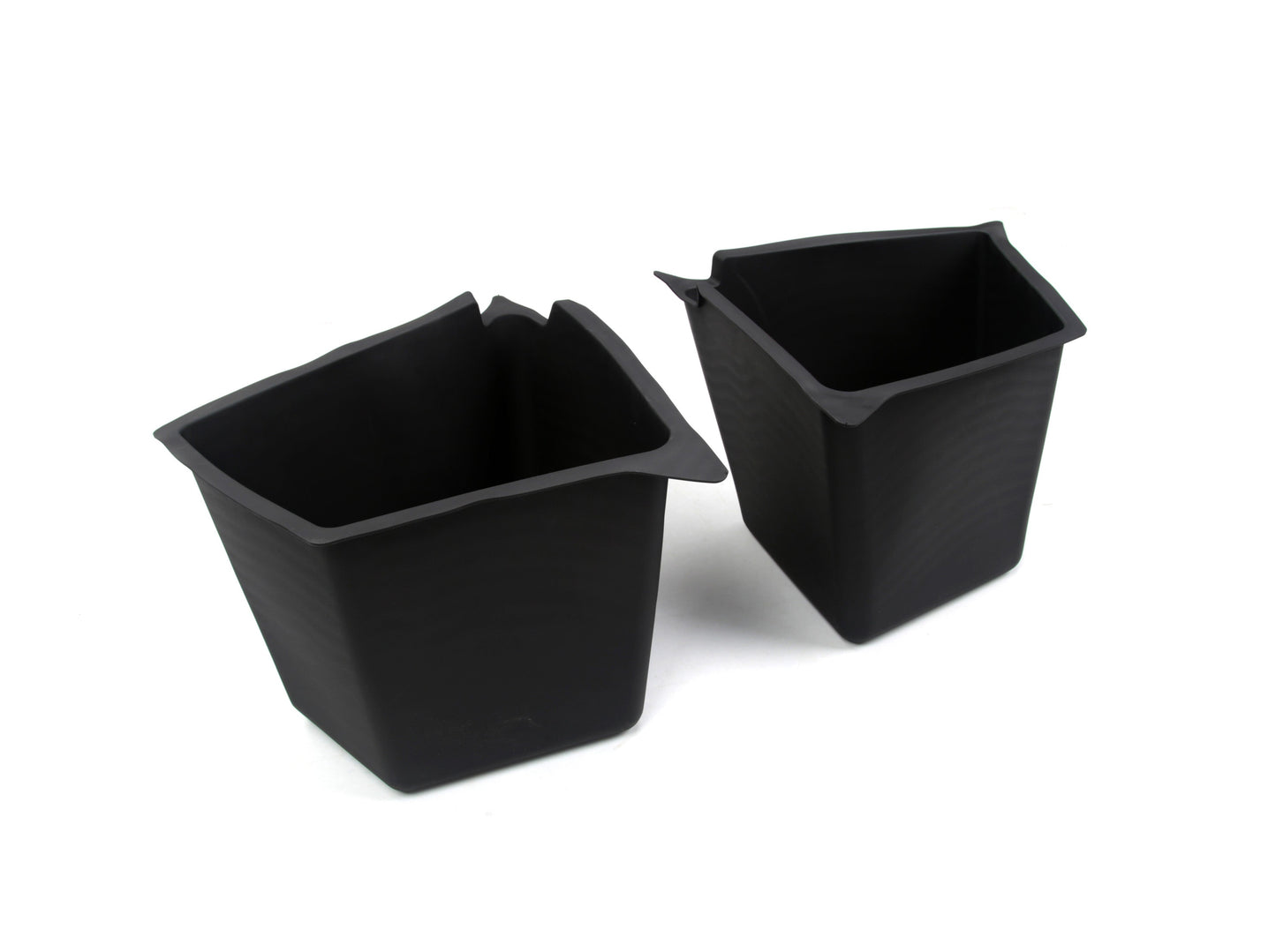 Model Y: Rear Trunk Side Storage Bins + Flocked Lids (4 PCs)