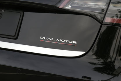 Model 3/Y: Dual Motor Metal Decals