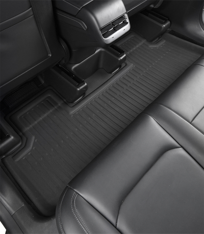 Model Y 7 Seaters: XPE 3-Row Floor + Rear Trunk Mats Bundle Set (7 PCs)
